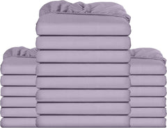 Utopia Bedding Fitted Sheet Double, Grey - Deep Pocket 14 Inch (35 Cm) - Easy Care - OEKO-TEX Certified - Soft Brushed Microfibre Fabric - Shrinkage and Fade Resistant - Bottom Sheet