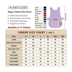 Pack of 2 Tabard Apron | Aprons for Men, Women, and Ladies | Professional Cooking Aprons with 2 Pockets | Adjustable Kitchen Apron for Baking, BBQ, Grilling, Gardening, Crafting, Cleaning, Painting, Barista, Restaurant Work | Cute & Stylish Gift Apron for