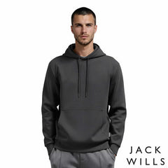 Jack Wills Men'S Interlock Hoodie in Grey