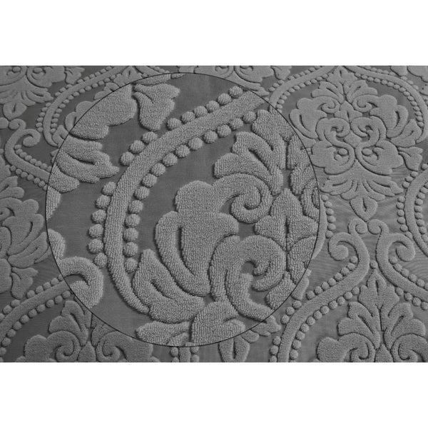 Damask Velvet Duvet Cover Set – Luxury Soft Velvet Fabric with Elegant Pattern, Warm and Cozy Bedding Set, Durable and Easy Care