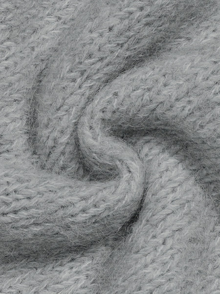 A Soft And Cozy Short Sweater with a Laid-Back Vibe, Perfect for Versatile Styling