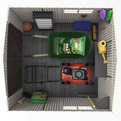 Lifetime 7Ft X 7Ft (2.1 X 2.1M) Outdoor Storage Shed - Model 60042