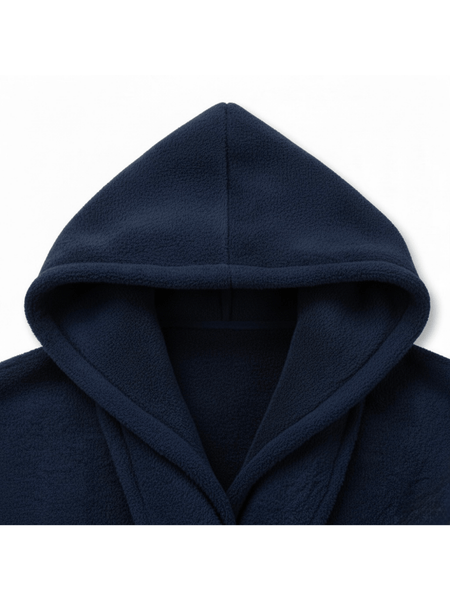 Luxury 100% Cotton Hooded Bathrobe | Soft Terry Towel Material Premium | One Size That Fits All Absorbent & Comfortable Robe for Men & Women Robe for Bathroom, Spa & Home