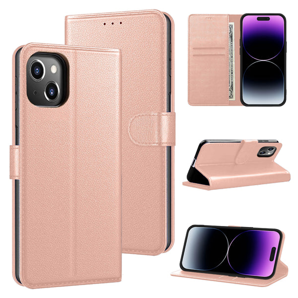 Luxury Case for iPhone 16 Pro Max Plus, 15 Pro Max Plus, 14 Pro Max Plus, 13 Pro Max mini, 12 Pro Max Mini, 11 Pro Max XS MAX XS X SE 8 Plus 7 Plus 6 6S PlusLeather Phone Case Cover, PU Faux Leather Wallet Book Folio Flip Magnetic Shockproof Case with Car