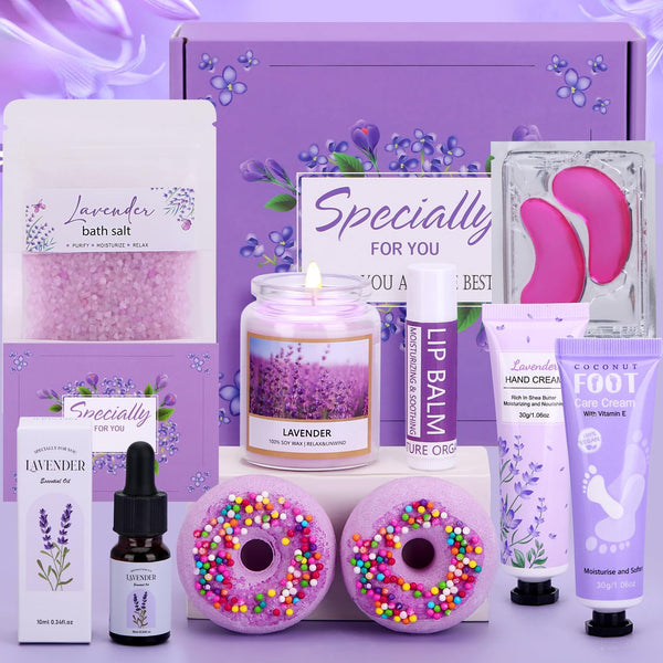 Birthday Pamper Gifts for Women, Vitamin C Skin Care Sets & Kits, Presents for Best Friend Mum Sister, Relaxation Bath Ladies Gifts Care Package for Her, Christmas Xmas Friendship Gift Pamper Hamper