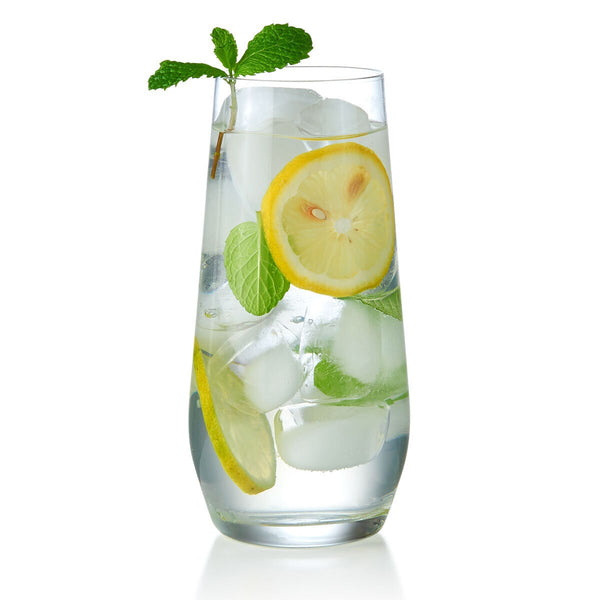 King Crystal Arka Glassware Set, 16 Pack