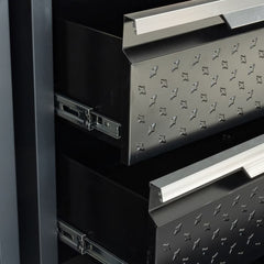 Hilka Garage Pro+ 24 Gauge Steel 9 Piece Cabinet Set