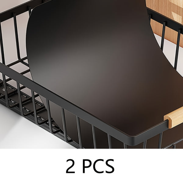 Pull Out Cabinet Organizer, Kitchen Storage Rack, Pull Out Drawers for Countertop and Cabinet, Sliding Rack, Ideal for Kitchen Miscellaneous Items, Available in 1pc or 2pcs Set
