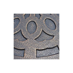 Garden Parasol Base Cast Iron Round Umbrella Stand Patio Outdoor Heavy 9.5kg New