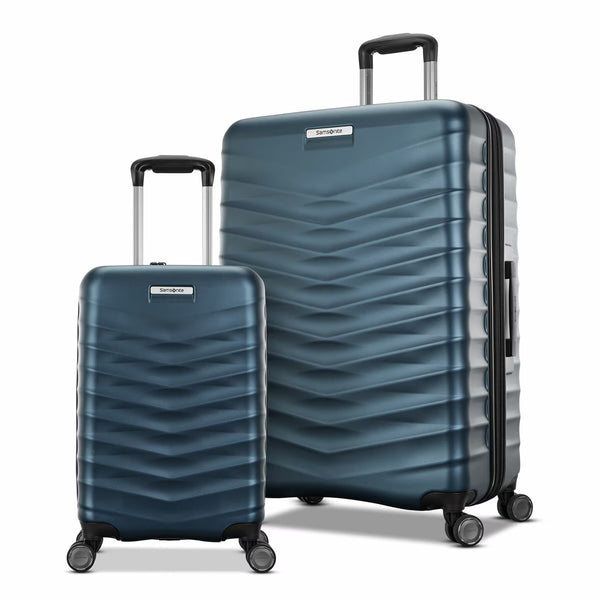 Samsonite Precision DLX 2 Piece Hardside Expandable Spinner Luggage Set in 2 Colours