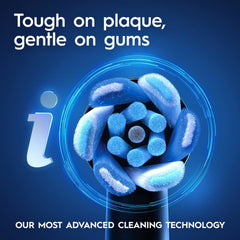 Oral B Io 3 Duo Pack Power Electric Toothbrush, Matt Black & Ice Blue