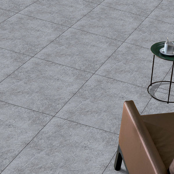 LIVINGANDHOME 24PCS Peel and Stick Non-slip Floor Tiles - 12