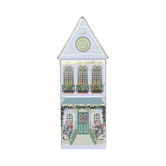 The Silver Crane Co Winter Festive Houses Speculoos Cookies, 345G in 3 colors