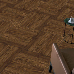 LIVINGANDHOME 24PCS Peel and Stick Non-slip Floor Tiles - 12