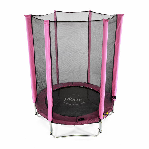 Plum 4Ft Springsafe Trampoline in Pink