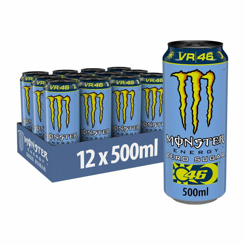 Monster Energy Rossi Zero PMP £1.65, 12 X 500Ml