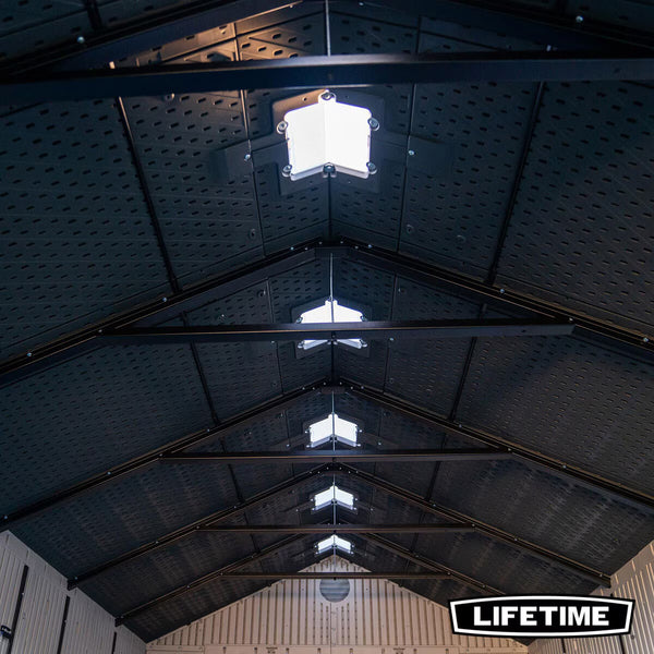 Lifetime 8Ft X 15Ft (2.4 X 4.5M) Storage Shed - Model 60394