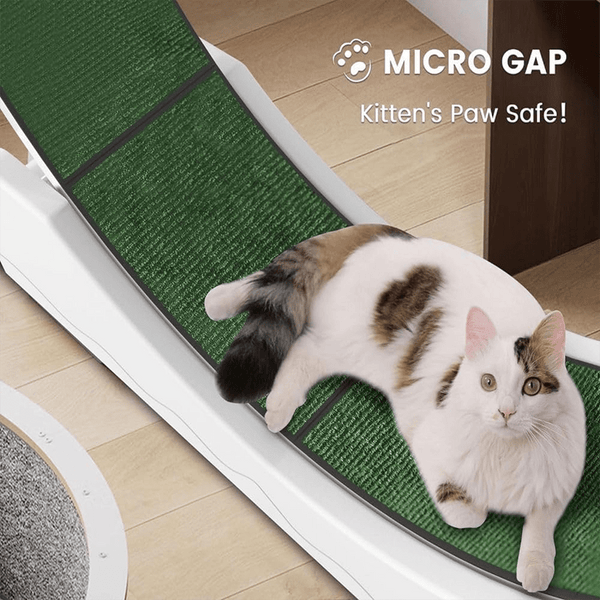 1pc Indoor Assembly Cat Roller Treadmill, Silent Fitness Cat Treadmill Wheel, Plastic Treadmill for Pet Cats, Easy to Assemble and Clean