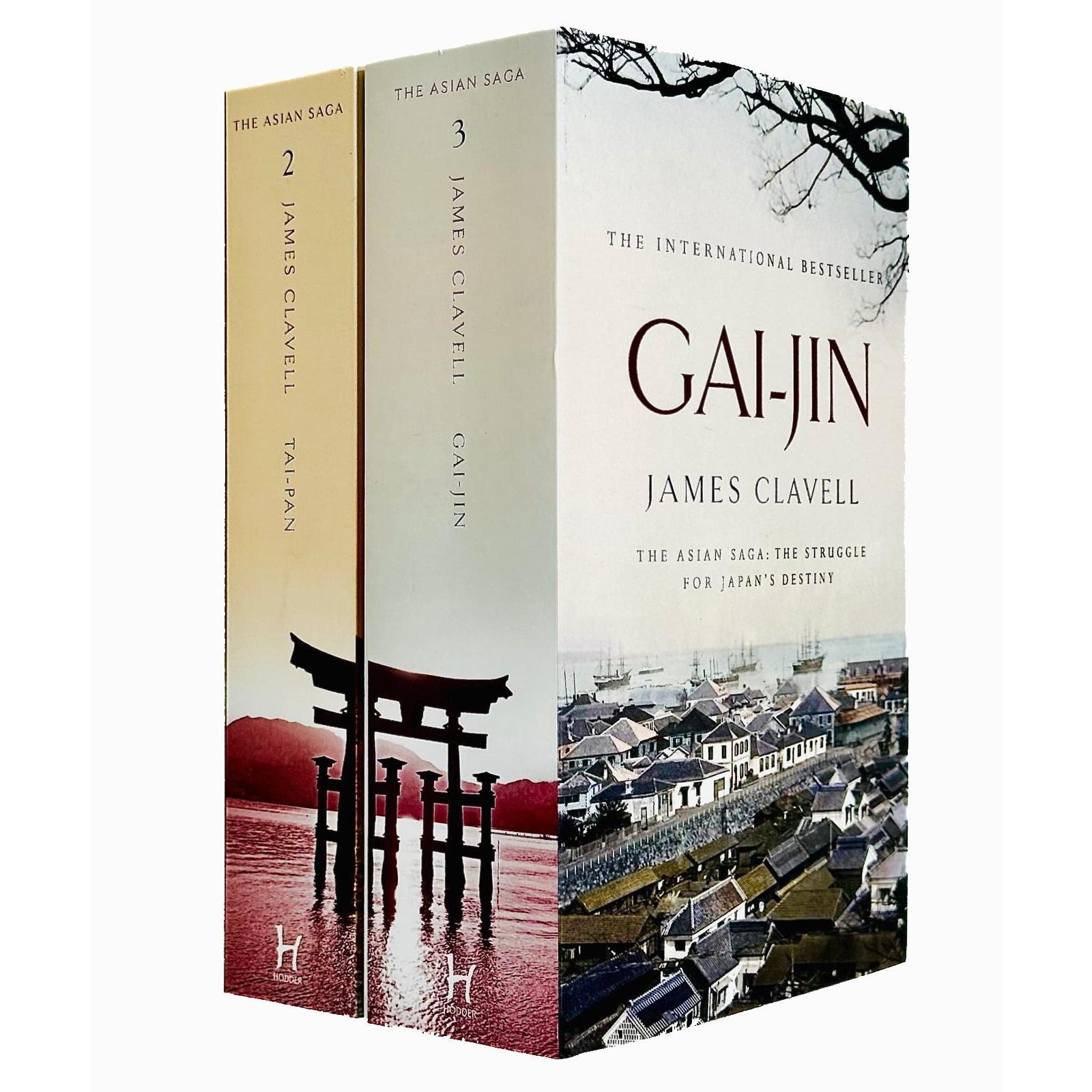 James Clavell Asian Saga Collection 2 Books Set (Tai-Pan and Gai-Jin)