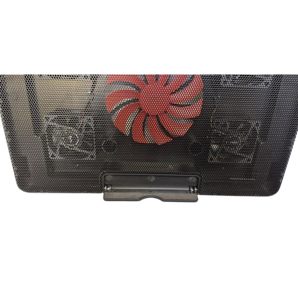 Laptop Cooling Pad 3/5 Fans Adjustable Stand USB Quiet Cooler with LED for 12–17 Inch Notebook