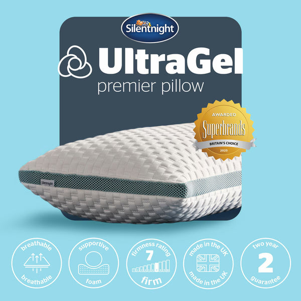 Silentnight Ultragel Premier Pillow, 2 Pack