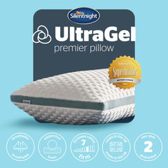 Silentnight Ultragel Premier Pillow, 2 Pack