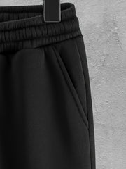3pcs Vest Casual Set for Men Men's Casual Cartoon Drawstring Pocket Hoodie and Sports Drawstring Trousers Matching Set