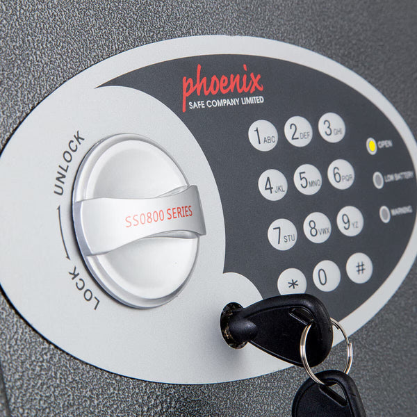 Phoenix 51 Litre Vela Home and Office SS0804E Security Safe with Electronic Lock