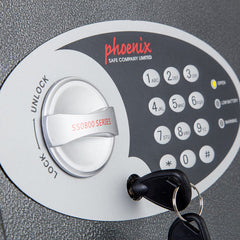 Phoenix 51 Litre Vela Home and Office SS0804E Security Safe with Electronic Lock