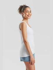 Fruit of the Loom 61376 Ladies' Feminine Fit Sleek Silhouette Valueweight Athletic Vest - Everyday Comfort, Soft Handfeel, Timeless Appeal | Women'S Top