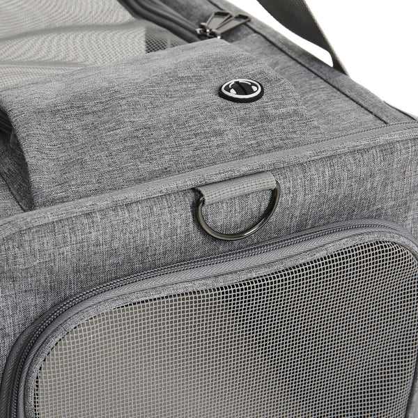Large Pet Carrier Bag Portable Soft Fabric Fold Dog Cat Puppy Travel Bag in UK