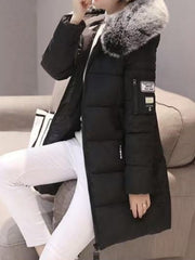 Women's thick and warm winter coat - Cold-proof jacket, suitable for daily and formal occasions - Fashionable outerwear, Women's winter clothing, formal coat, casual coat, mid-length design, easy to care for material, durable fabric