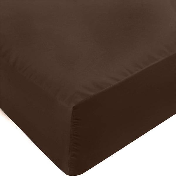 Utopia Bedding Fitted Sheet Double, Grey - Deep Pocket 14 Inch (35 Cm) - Easy Care - OEKO-TEX Certified - Soft Brushed Microfibre Fabric - Shrinkage and Fade Resistant - Bottom Sheet