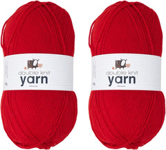 Korbond DK Beige Yarn - 100G Acrylic Wool - Lightweight, Hypoallergenic & Durable Double Knit Crochet Yarn Knitting Wool (290M Total)