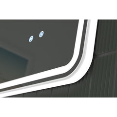 Roper Rhodes Rimini Back Lit Mirror with Demister and Sensor Control 60 X 80 X 2.8 Cm