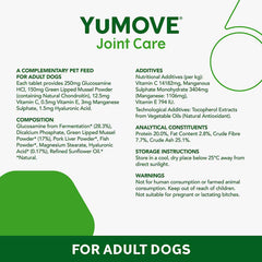 Yumove Joint Care for Adult Dogs, 2 X 120 Tabs