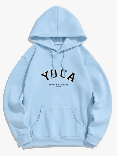 This Oversized Hoodie for Women Showcases a Striking Letter Print. It Has a Relaxed Fit And a Casual Pullover Style, Making It a Must-Have Layering Item for The Spring And Fall Seasons