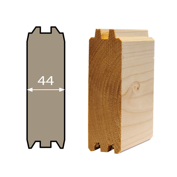 Shire Thetford 44Mm Log Cabin 15Ft X 10Ft (4.5 X 3M)