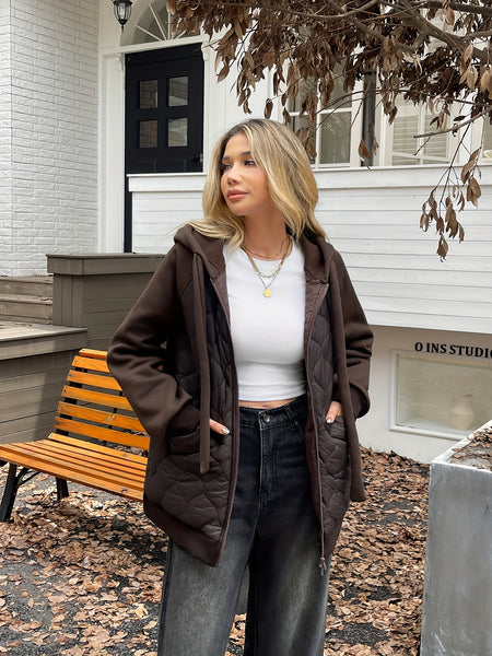 New Autumn And Winter Thickened Warm Jacket with a Loose Fit And Hood