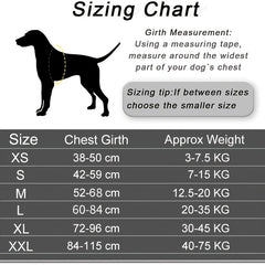 Adjustable Dog Harness for Small & Large Dogs - Reflective Nylon Vest with Striped Design, D-Ring Leash Attachment, and 