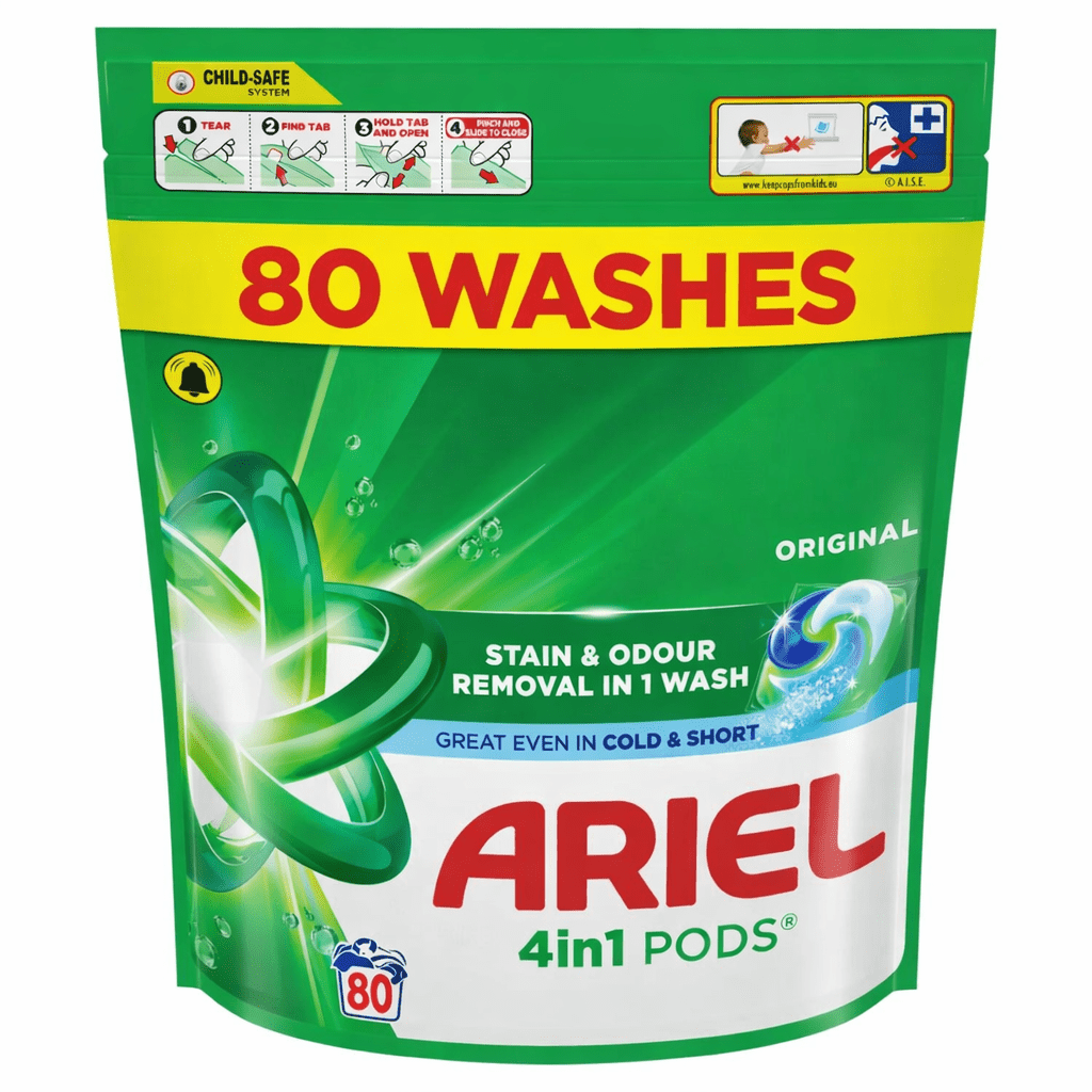 Ariel 4 in 1 Pods Pack of 80 Wash