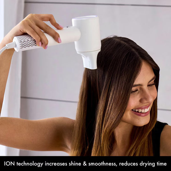 Aircraft Airmotion AIRHD1-W High Speed Ionic Hair Dryer with Heat Control in Snow White