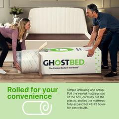 Ghostbed Classic Memory Foam Mattress in 4 Sizes