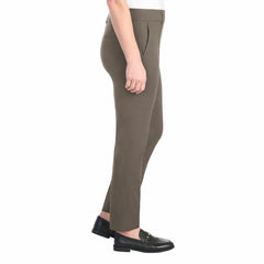 Hilary Radley Pull on Pant in Mushroom