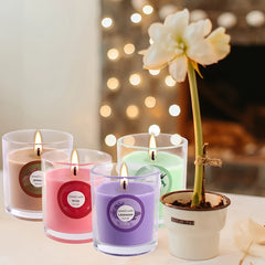 20 Colorful Scented Candles, Made Of High-quality Soy Wax, with Fragrances Such As Rose, Strawberry, Lemon, Etc. Dopamine Colorful Sweet Series Candles, Perfect Gifts for Valentine's Day, Weddings, Birthdays, And for Giving to Relatives And Friends.