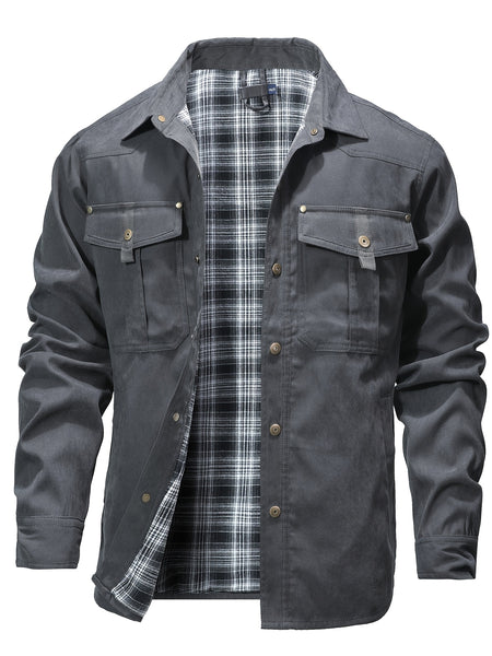 Men's Casual Trendy Color Block Bomber Jacket - Zip-Up Streetwear Jacket
