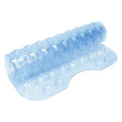 1pc Large Shower Mat – Non-Slip, Strong Suction Cups & Drain Holes, Quick-Dry, Machine Washable, Durable & Comfortable for Bathtub and Bathroom Floor Use