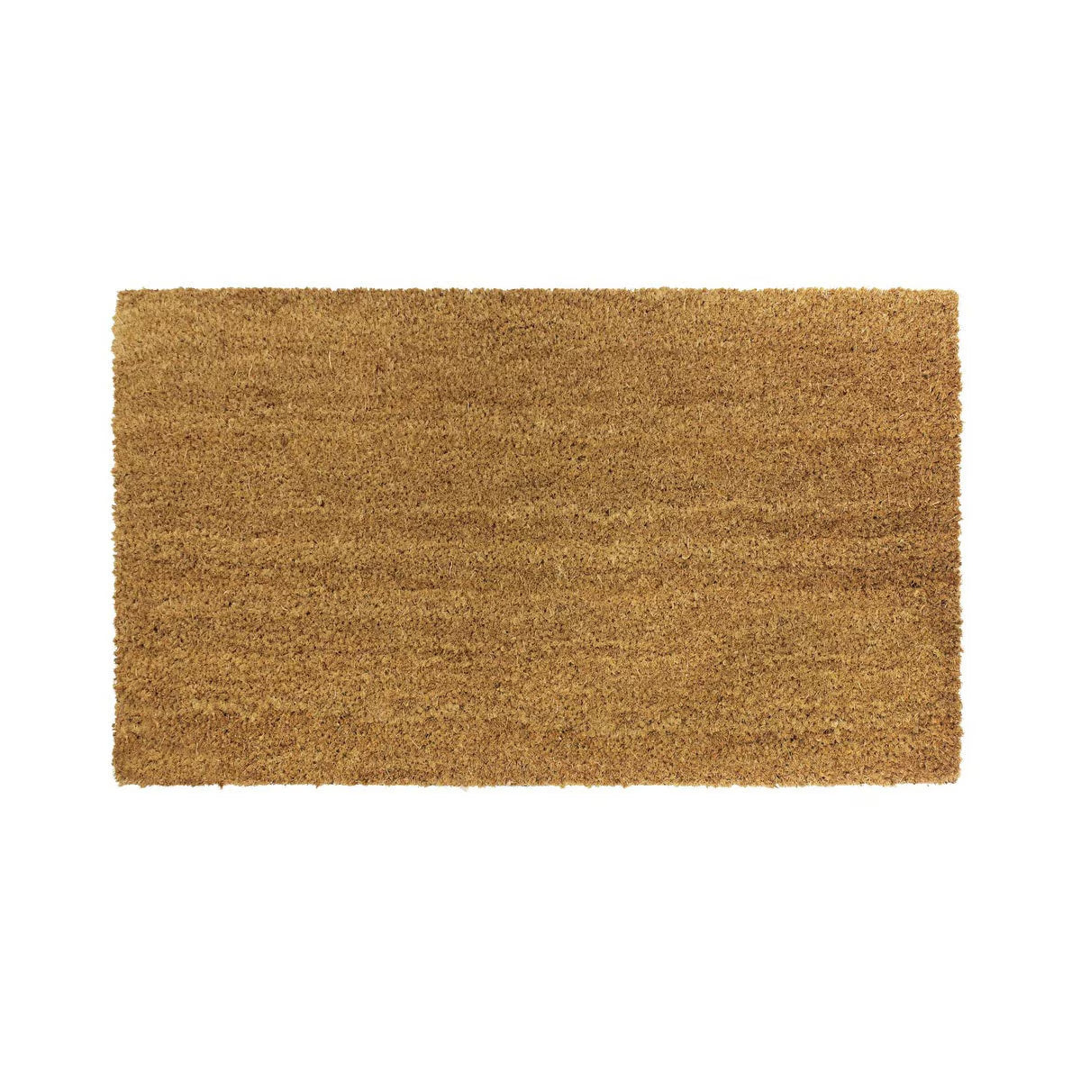 JVL Manor Natural Coir Latex-Backed Door Mat, 40 X 70Cm - 2 Pack