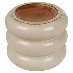 Glossy Ceramic Tube Design Cactus Herb Flower Pot Planter Holder Home Display