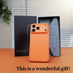 Phone Case - Sleek Case for Iphone 17 Pro Max with Matte Texture And Heat Dissipation Features, High-Quality Protective with Complete Lens Coverage, Drop-Resistant Design for Both Men And Women, Minimalist Phone Case